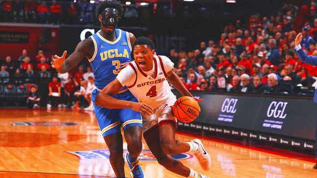 Rutgers Tops UCLA 75-68, Ending Losing Streaks