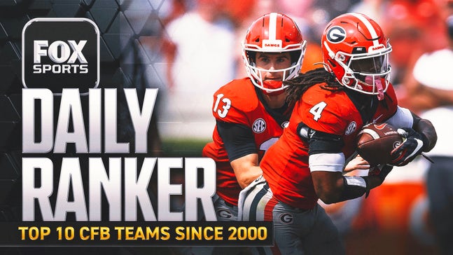 What are the 10 best college football teams since 2000?