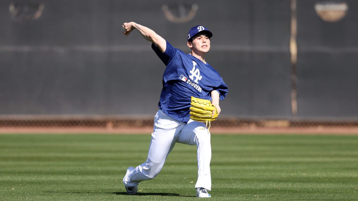 Sasaki will be part of a six-man rotation with the Dodgers. (Photo by Chris Coduto/Getty Images)