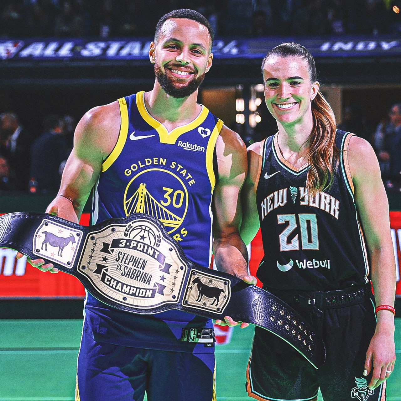 Stephen Curry vs. Sabrina Ionescu 3-point shooting event won't