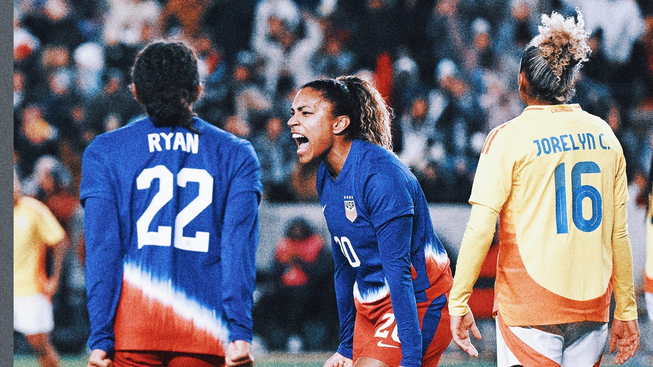 USWNT beats Colombia 2-0 to open SheBelieves Cup