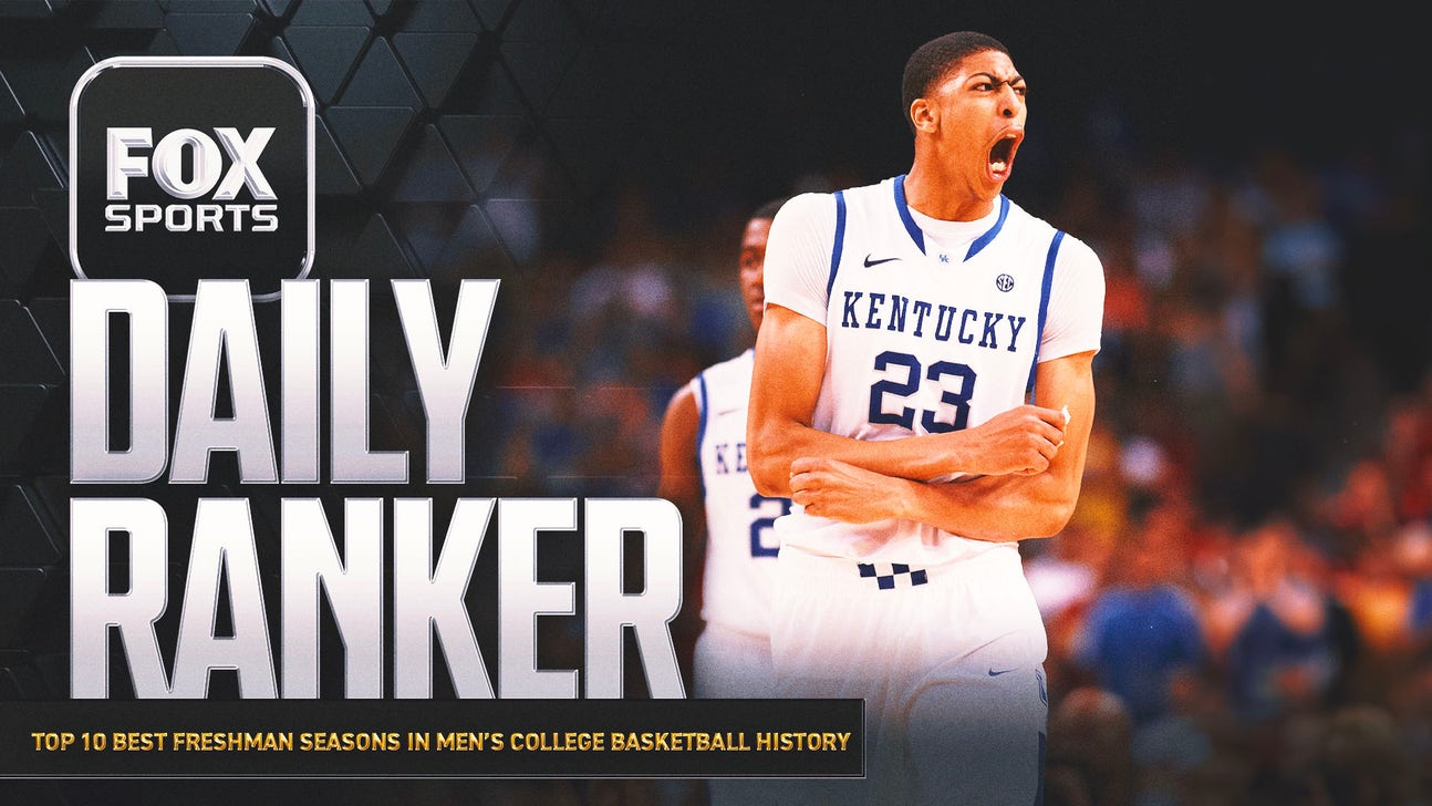 What are the 10 best men's college basketball seasons by a freshman?