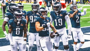 KANSAS CITY CHIEFS Trending Image: Eagles blow out Chiefs 40-22 to win Super Bowl LIX, stop three-peat