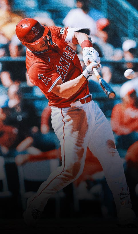 Angels’ Mike Trout hits his first homer of spring training: 'It felt good'