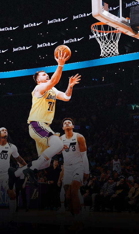 Lakers begin Luka Doncic era with 132-113 win over Jazz