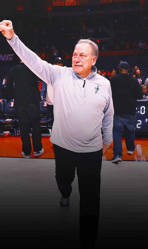No. 11 Michigan State rallies past Illinois 79-65 as Tom Izzo makes history