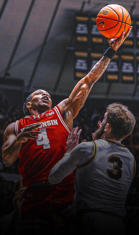 John Tonje's strong second half leads No. 16 Wisconsin past No. 7 Purdue