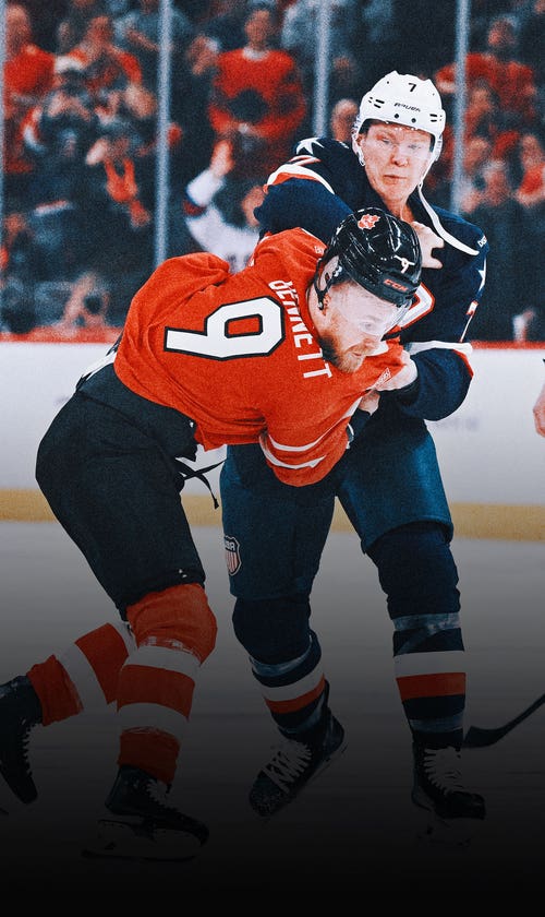 US-Canada game at 4 Nations Face-Off starts with 3 fights in the first 9 seconds