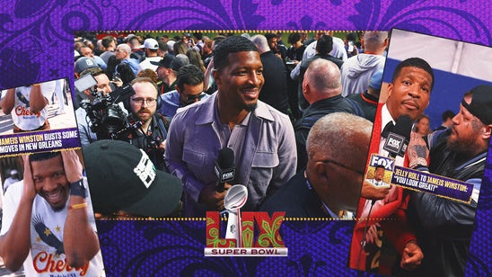 Behind the scenes with Jameis Winston, who had more fun than anyone at Super Bowl week