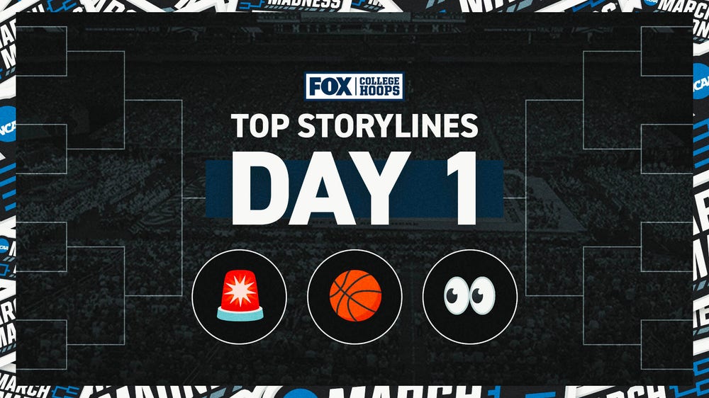 Top storylines from Day 1 of the NCAA Men's Basketball Tournament