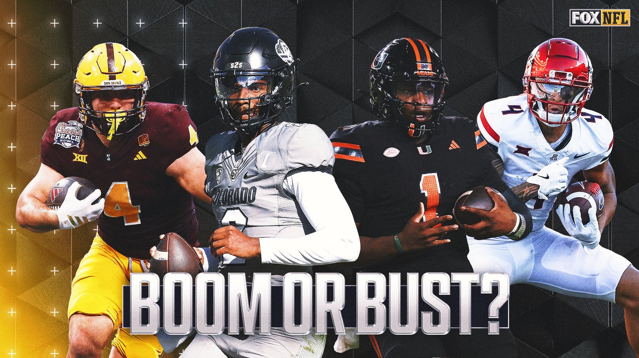 Boom or bust? Shedeur Sanders, Cam Ward among 8 riskiest prospects in NFL Draft