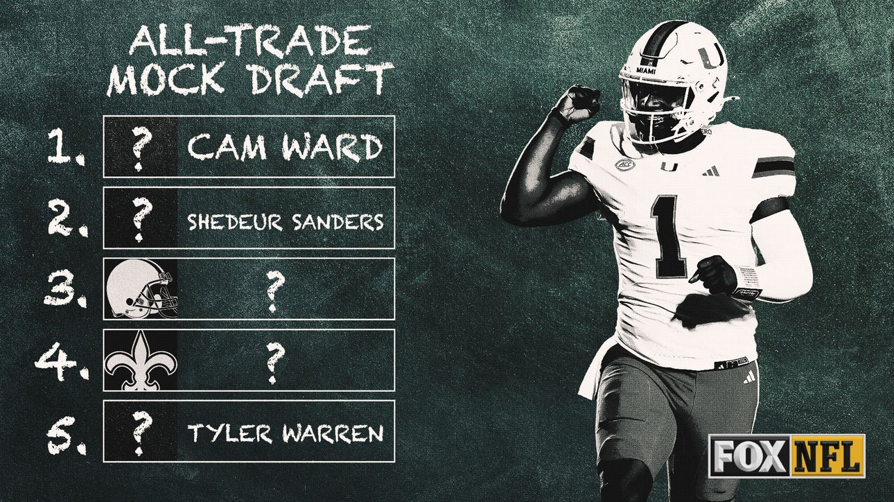 2025 NFL mock draft (all-trade version): Every team deals away its first pick