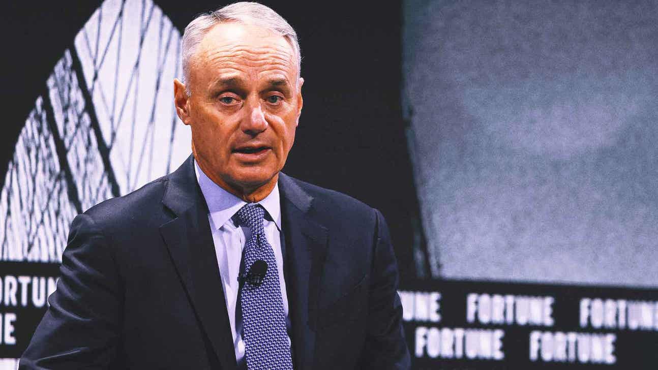 Rob Manfred says MLB isn't ready for salary cap, Golden At-Bat rule anytime soon