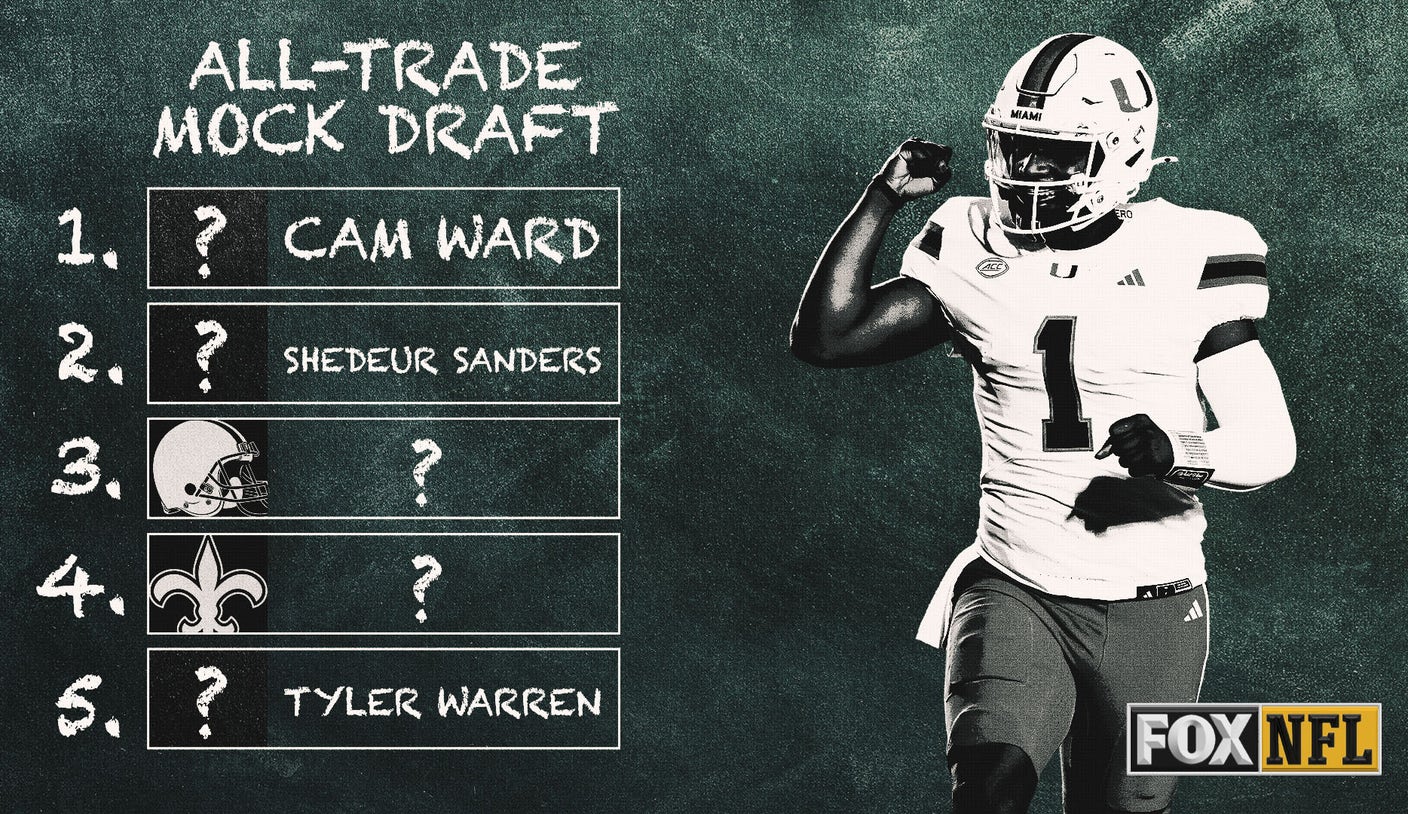 2025 NFL mock draft (all-trade version): Every team deals away its first pick