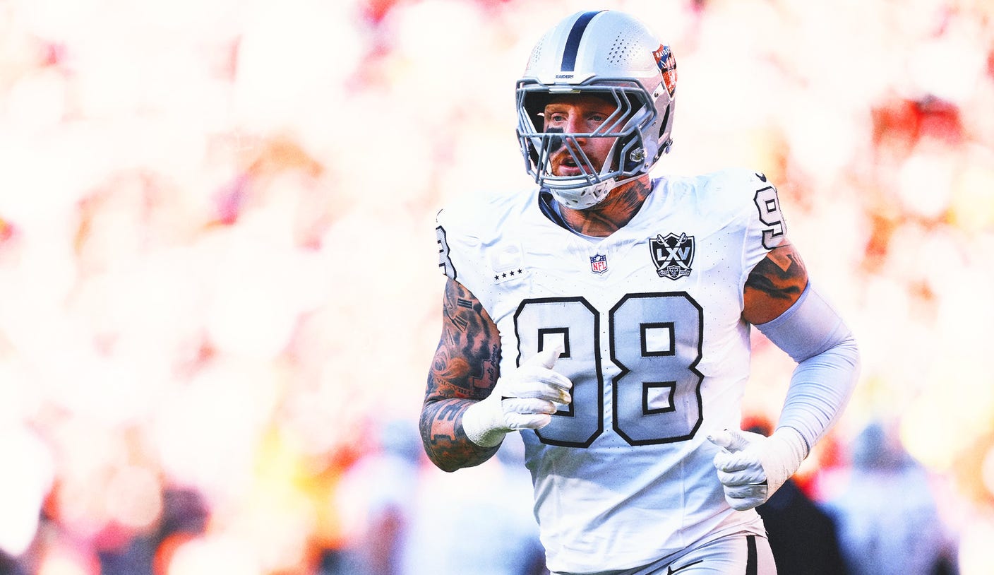 Raiders make Maxx Crosby highest-paid non-QB in NFL history in record extension