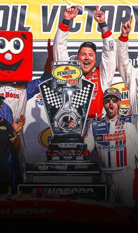 Pennzoil 400 highlights, results: Josh Berry grabs first career Cup win at Las Vegas