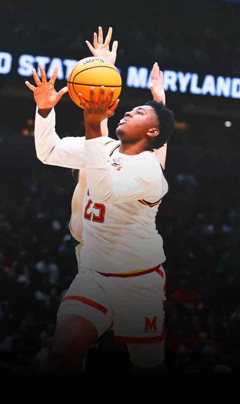 Maryland's Derik Queen banks in 1st buzzer-beater of 2025 men's NCAA Tournament