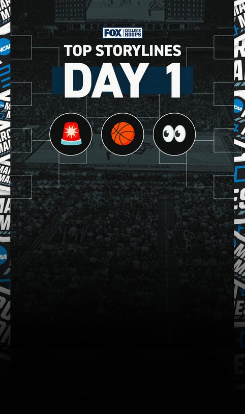 Top storylines from Day 1 of the NCAA Men's Basketball Tournament