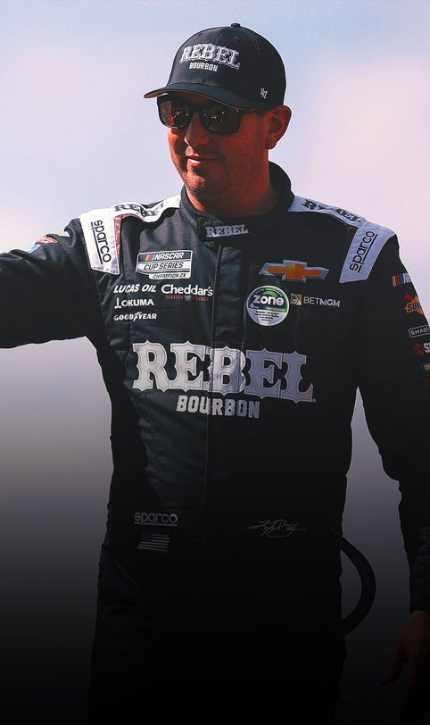 Kyle Busch races against son Brexton, 9, for first time: 'I've got bragging rights'