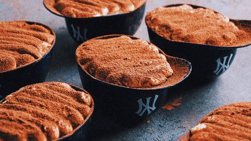 NEXT Trending Image: Tiramisu helmets and 10 other absurd food items you can order at MLB ballparks in 2025