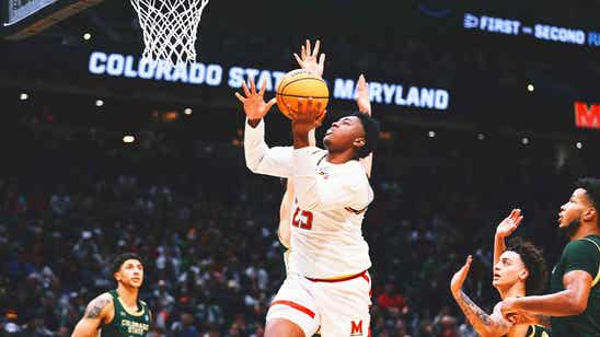 Maryland's Derik Queen banks in 1st buzzer-beater of 2025 men's NCAA Tournament