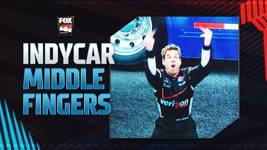 INDYCAR drivers on giving, receiving the middle finger: Like saying 'I love you'