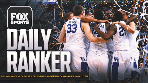 Which schools have the most NCAA Tournament appearances of all time?