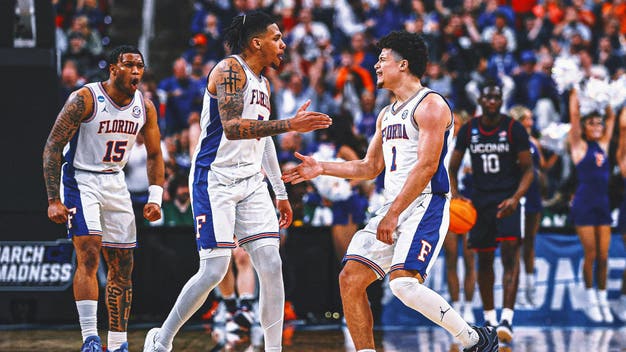 Florida survives against UConn as Huskies' pursuit of three-peat ends