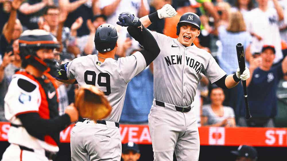 Yankees make MLB history, open game with 3 straight home runs again