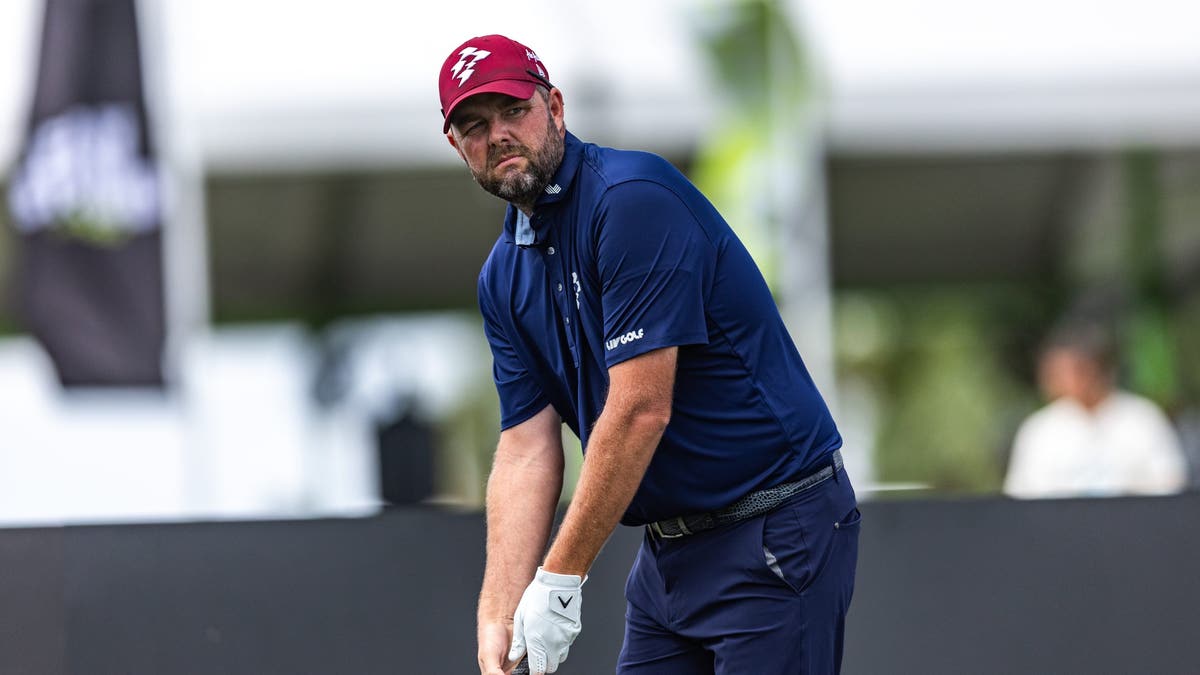 Marc Leishman had the most impressive putt on Day Two of LIV Golf Miami. (Photo by Lauren Sopourn/Getty Images)