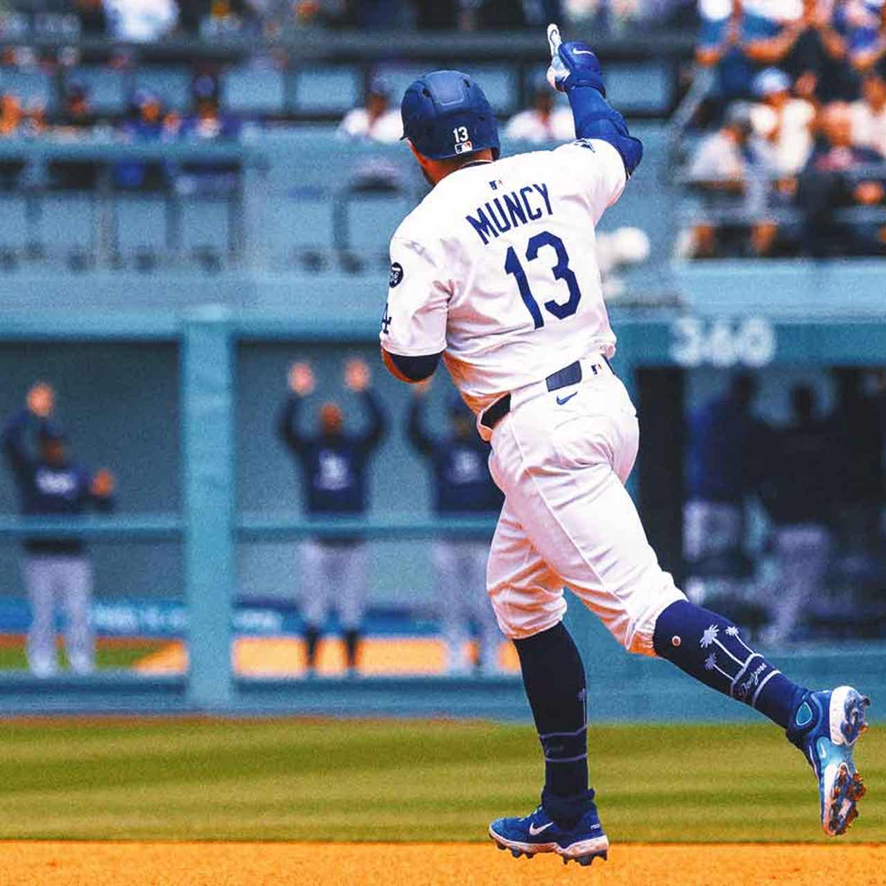 Dodgers' Max Muncy calls first homer of season 'emotional' after
