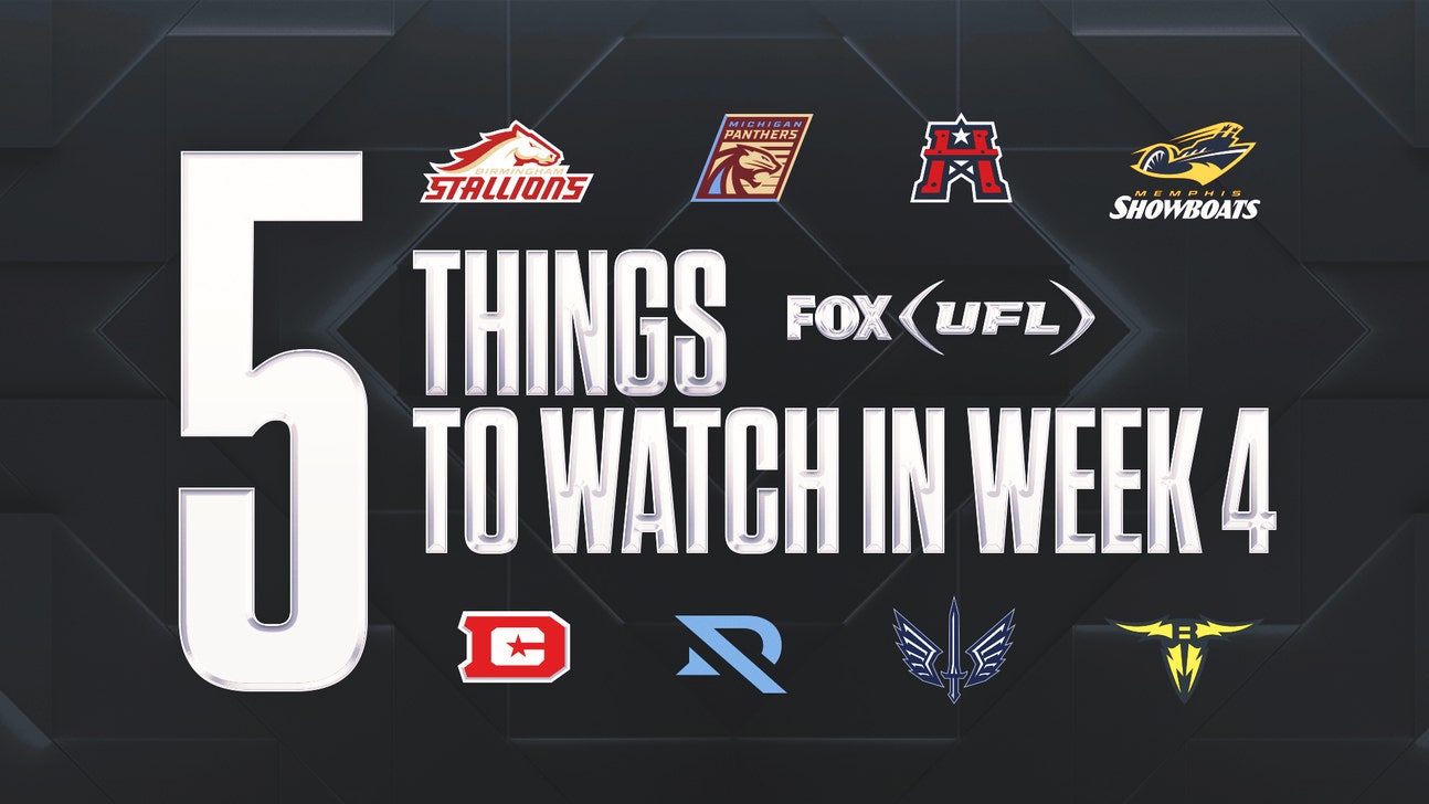 Five things to watch for in Week 4 of the 2025 UFL season