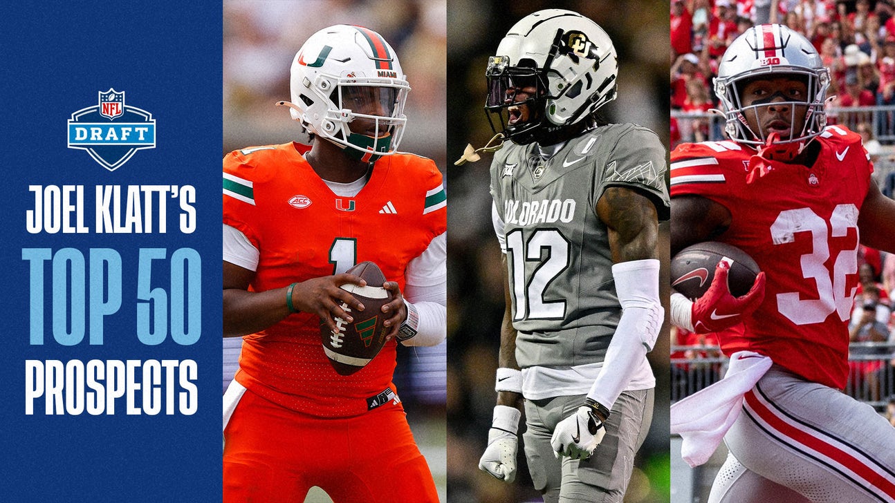 2025 NFL Draft Big Board: Joel Klatt's top 50 prospects