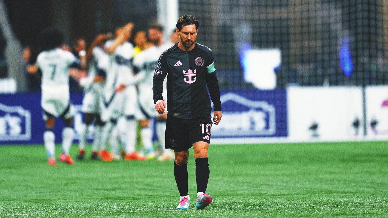 Lionel Messi and Inter Miami drop Concacaf Champions Cup semifinal opener in Vancouver