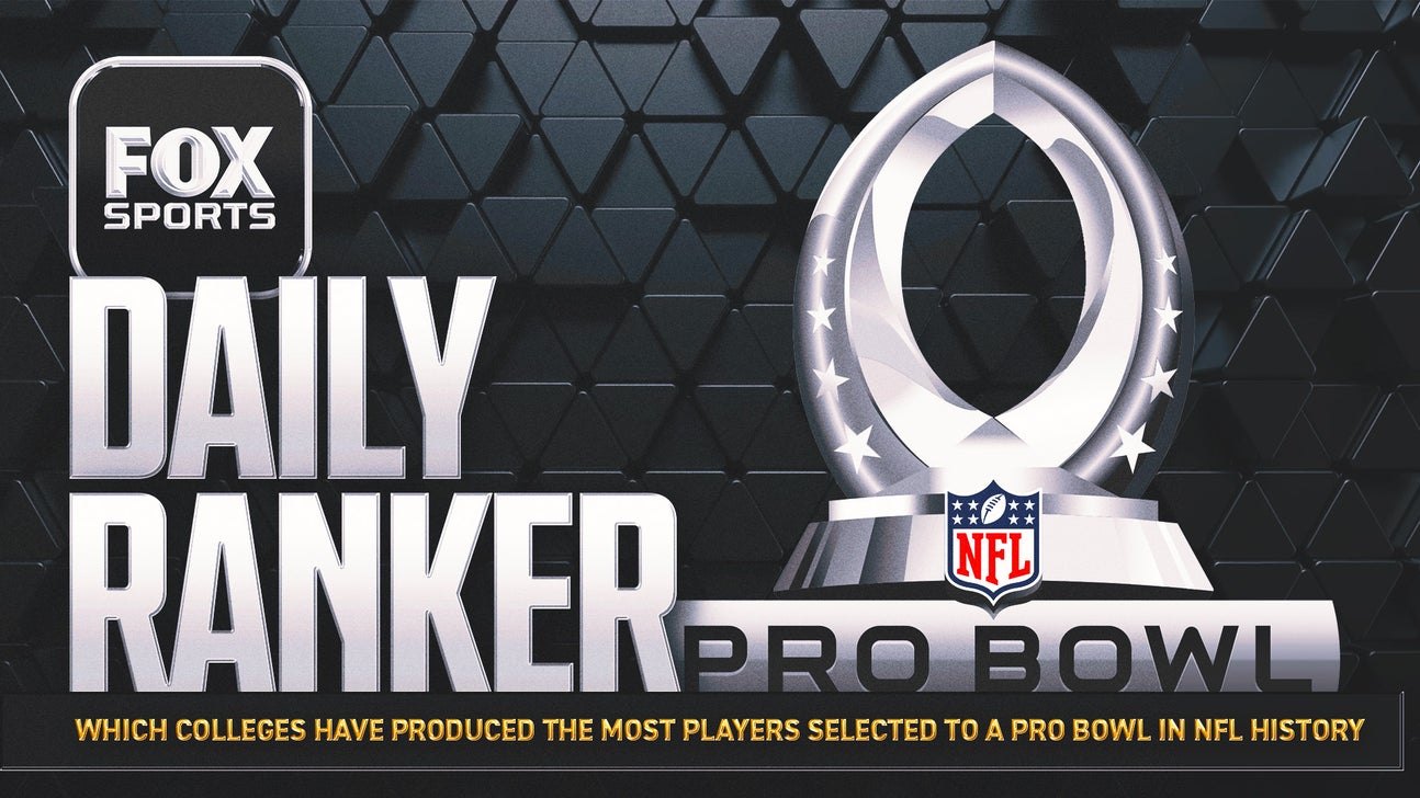 Which colleges have produced the most players selected to a Pro Bowl in NFL history?