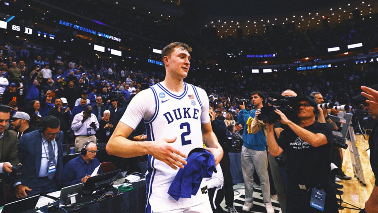 Cooper Flagg becomes 8th Duke player to win the Wooden Award