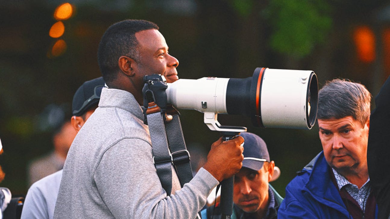 MLB Hall of Famer Ken Griffey Jr. is at the 2025 Masters — as a