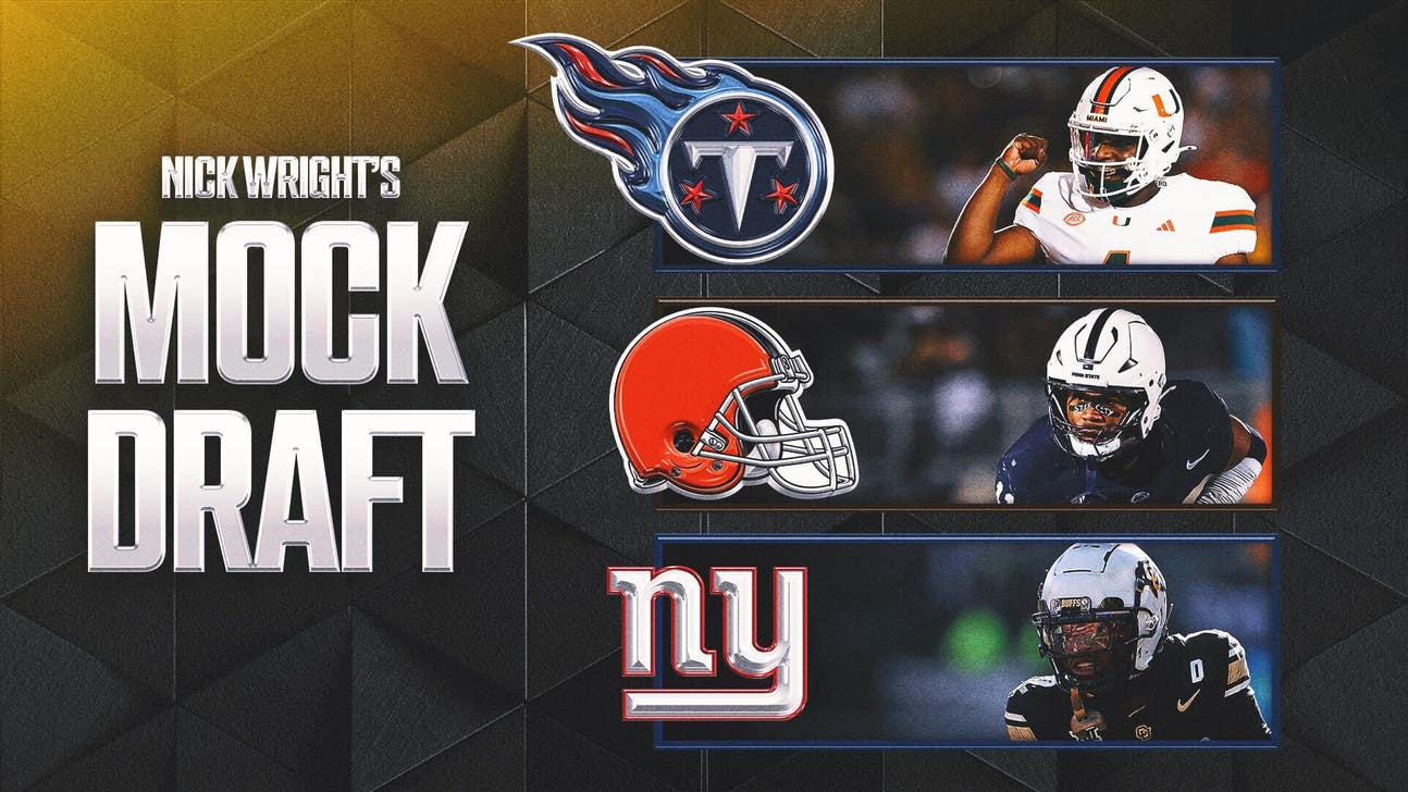 Shedeur Sanders falls in first round of Nick Wright's 2025 NFL mock draft