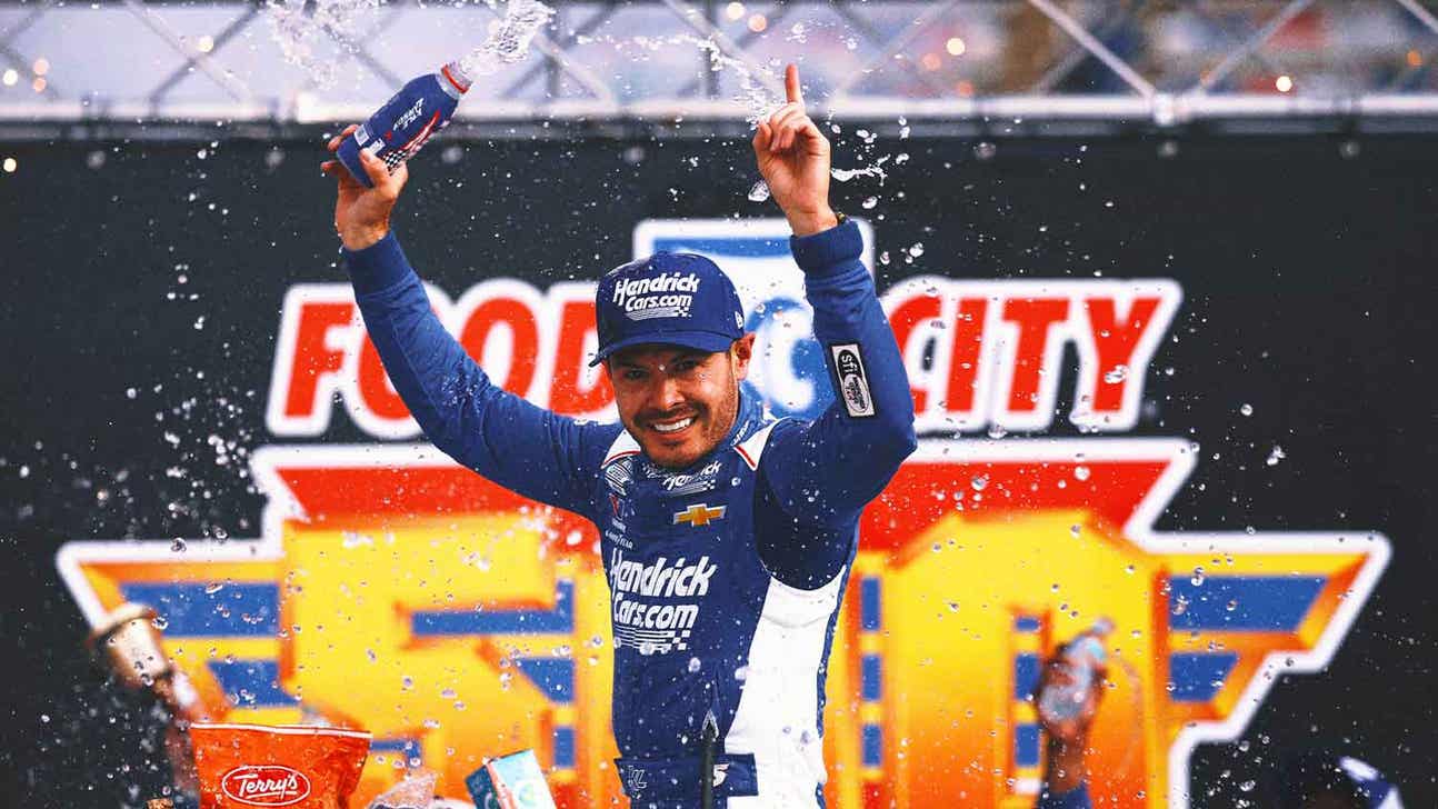 Kyle Larson claims emotional Cup victory at Bristol: 'That was for Jon'