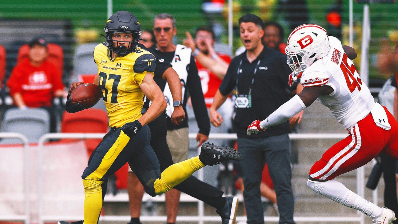 Mathew Sexton's punt return, Ajene Harris' pick-six top best plays of UFL Week 4