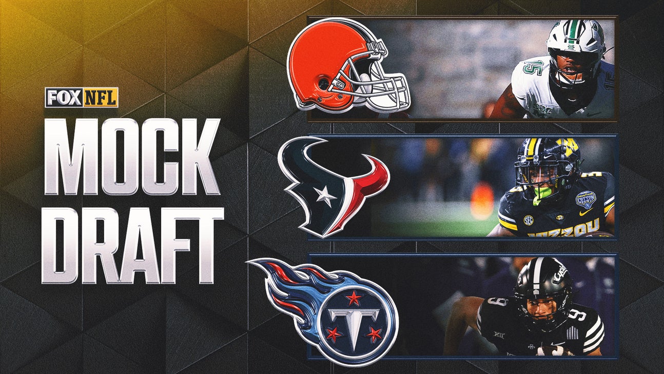 Browns take QB, WRs come off board in Nick Wright's Round 2 NFL Mock Draft