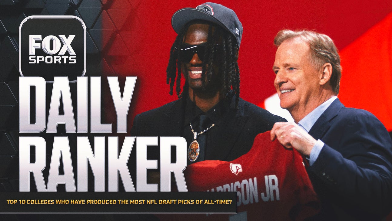 Which colleges have produced the most draft picks in NFL history?