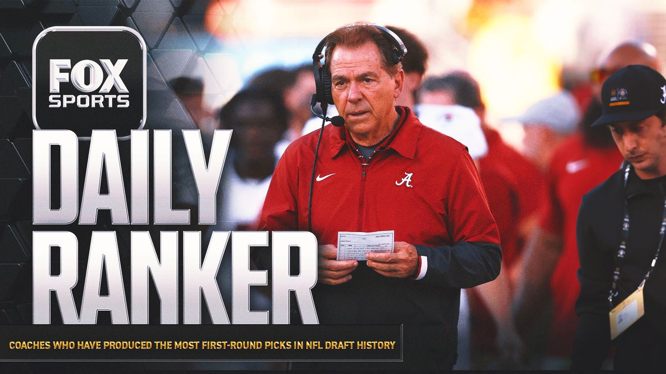 Which college coaches have the most first-round NFL draft picks of all time?