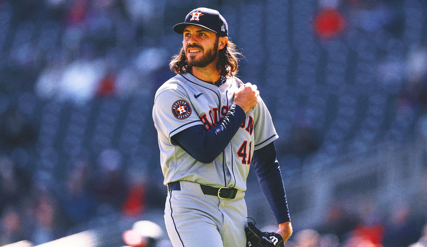 Astros RHP Spencer Arrighetti breaks thumb while playing catch pregame