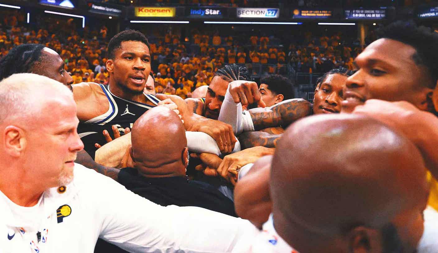 Giannis Antetokounmpo: Tyrese Haliburton's dad 'disrespectful' in postgame run-in