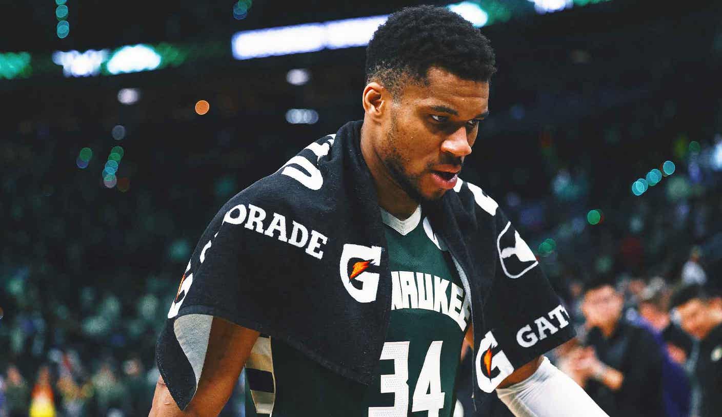 Giannis Antetokounmpo was eliminated from the playoffs but won on the podium — again