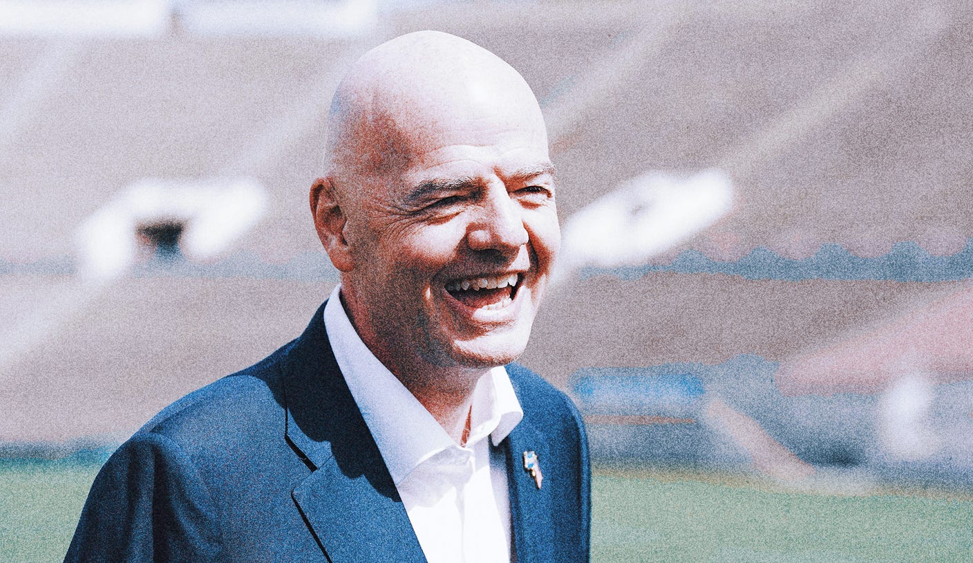FIFA Başkanı Gianni Infantino, futbolun ABD'de 1 numaralı spor olmasını istiyor: 'Hadi gidelim'