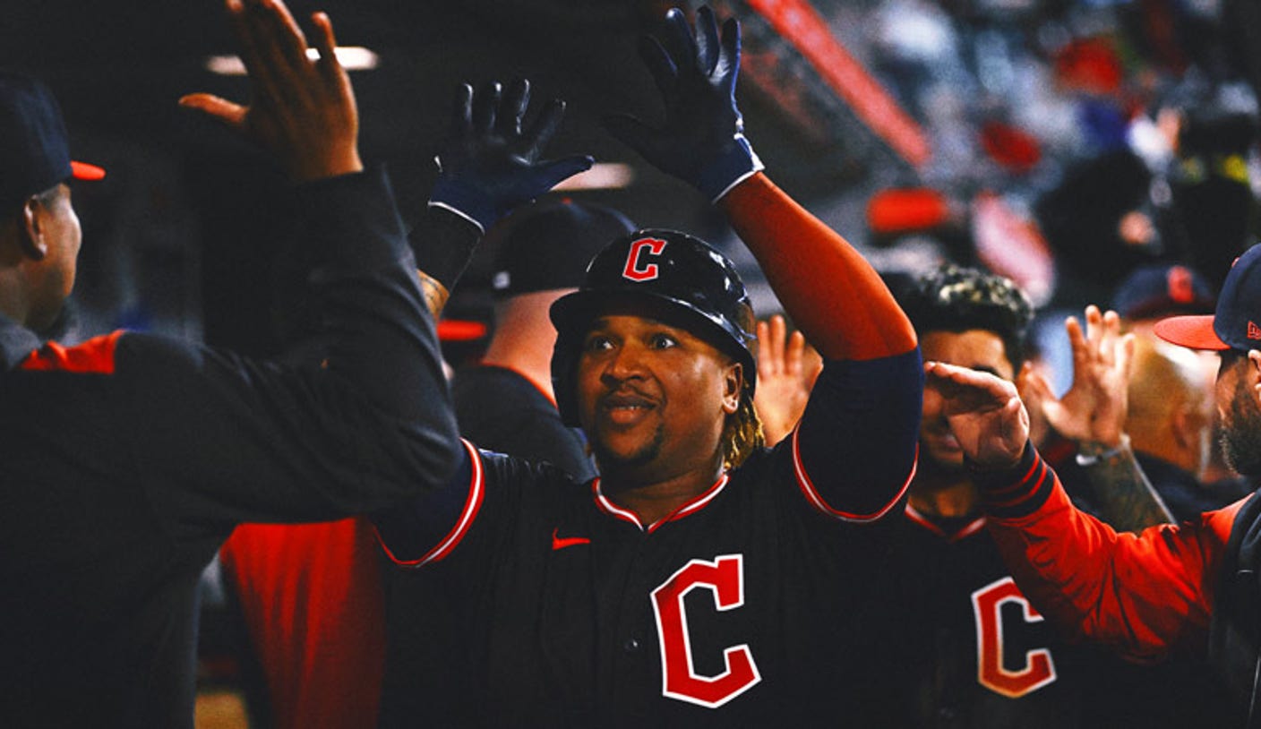 José Ramírez hits three homers, claims another piece of Guardians history