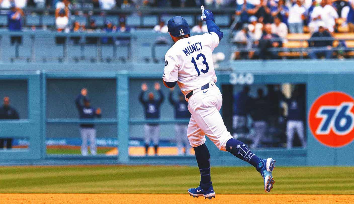Dodgers' Max Muncy calls first homer of season 'emotional' after cold start