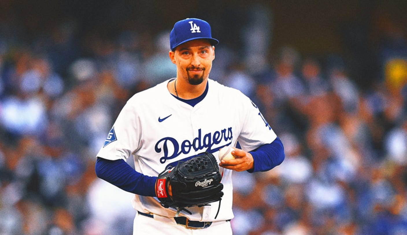 Dodgers LHP Blake Snell to stop throwing for a couple days after experiencing discomfort